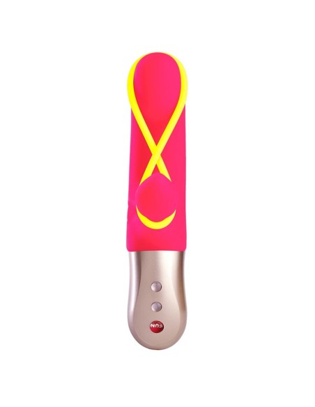 Amorino Vibrador del Punto G Pink Neon Yellow