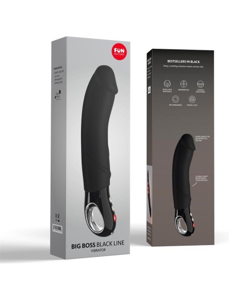 Vibrador XXL Big Boss Black