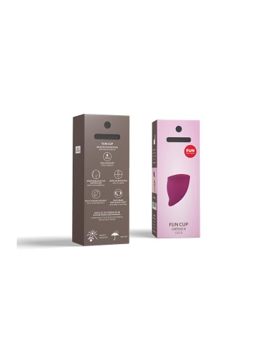 Fun Cup Copa Mentrual Talla B Grape