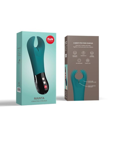 Manta Masturbador Masculino Deep Sea Blue Black