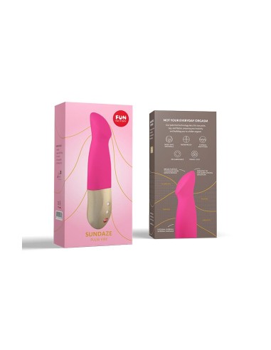 Estimulador con Empuje Sundaze Fuchsia Pink