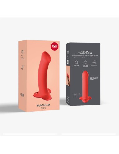 Magnum Dildo Flashy Coral