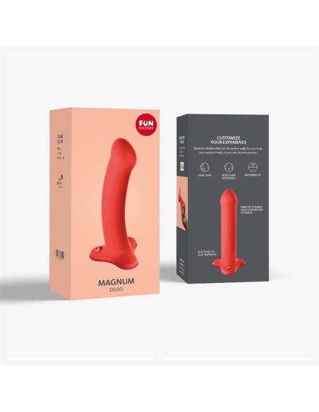 Magnum Dildo Flashy Coral