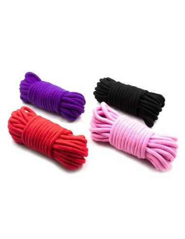 Cuerda de Bondage de Algodon 10 Metros Rosa