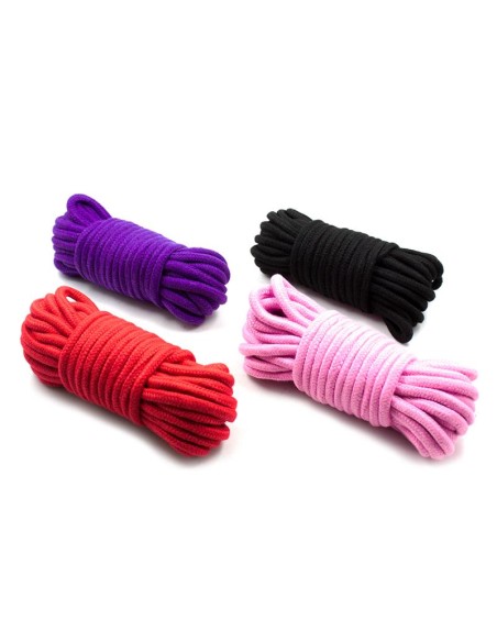 Cuerda de Bondage de Algodon 10 Metros Rosa