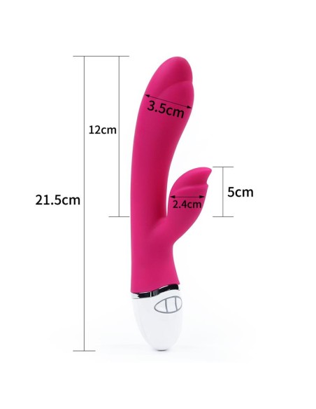 Vibrador Dreamer II USB Rose Red
