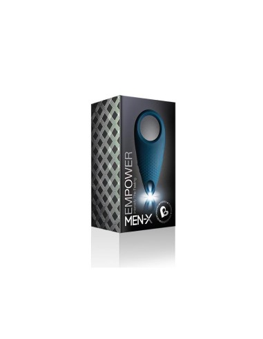 Empower Anillo Vibrador USB Azul