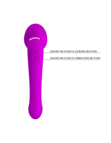 Faust Vibrador con Lengua Estimuladora USB