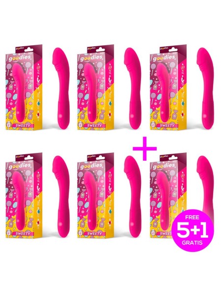 Pack 51 Sweety Vibrador Punto G USB Silicona