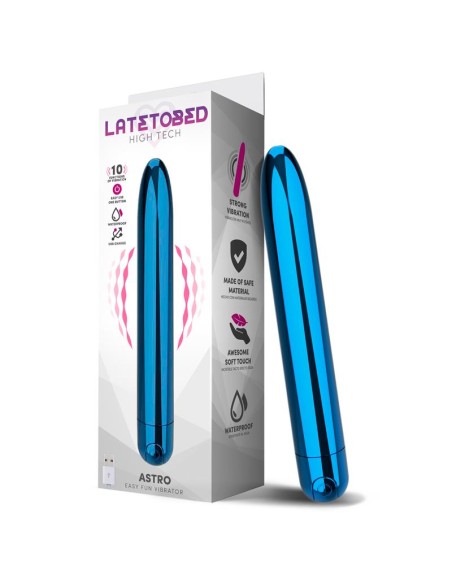 Astro Vibrador 10 Funciones 185 cm USB Azul
