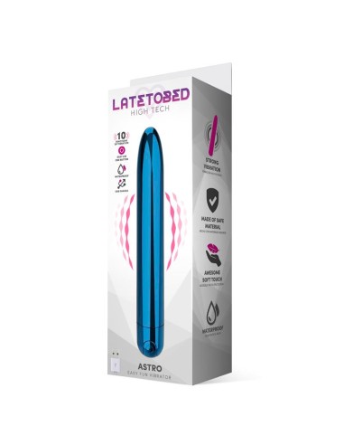 Astro Vibrador 10 Funciones 185 cm USB Azul
