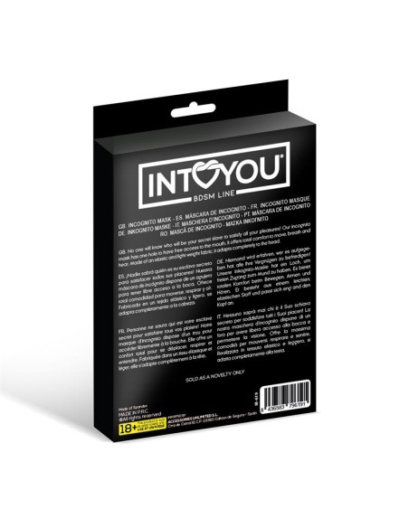 Lilith Mascara de Incognito con Abertura en la Boca Color Negro