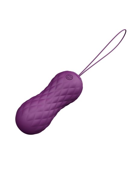 Nima Huevo Vibrador con Movimiento Wave Control Remoto USB Silicona Purpura