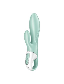 Vibrador con Funcion de Inflado Air Pump Bunny 5 con APP Satisfyer Connect 2