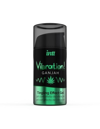 Gel Vibrador Efecto Calor Ganjah 15ml