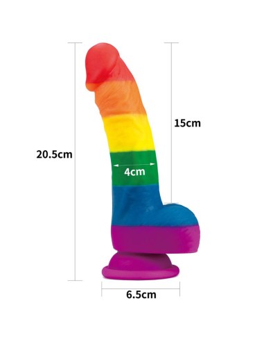 Dildo Prider 8 Silicona Liquida