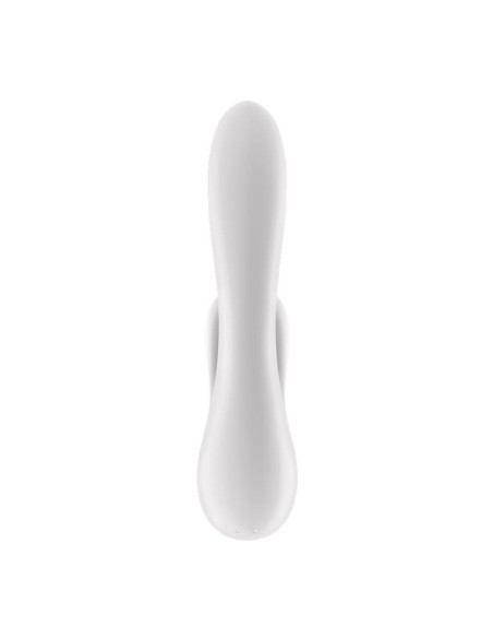 Double Flex Vibrador Punto G 3 Motores Satisfyer APP Connect Blanco