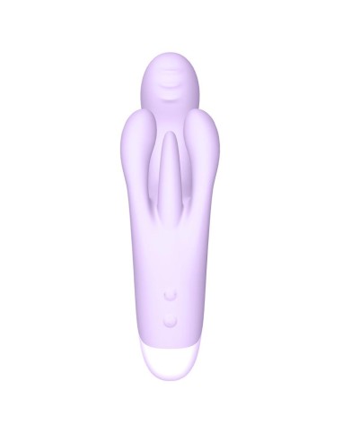 Brightlilac Vibrador Triple Motor Ergonomico USB Silicona