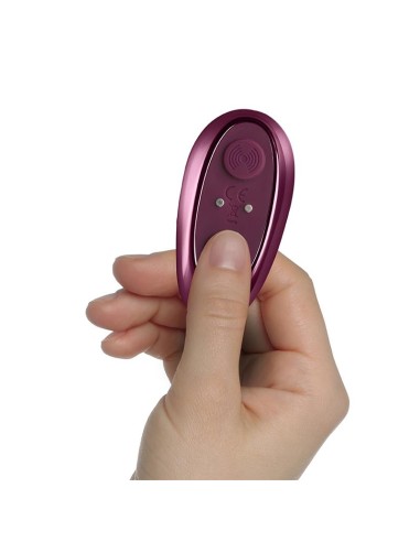 Estimulador de Braguita con Control Remoto Knickerbocker Glory Burgundy