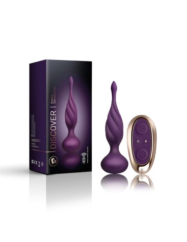 Plug Anal con Control Remoto Petite Sensations Discover Purpura
