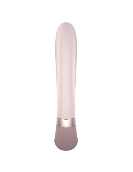 Heat Wave Vibrador con Efecto Calor Mauve con APP