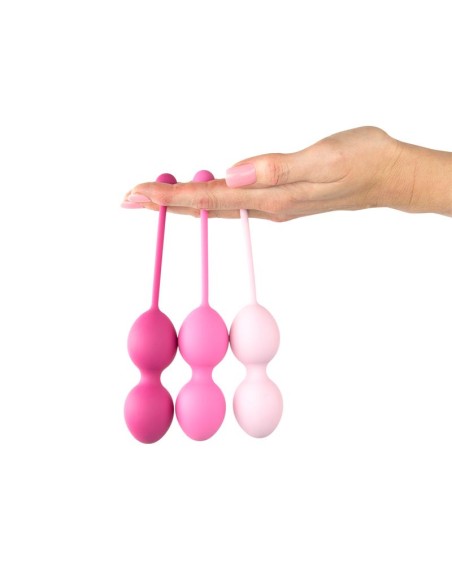Femmefit Set 3 Bolas Ejercicios Avanzados de Suelo Pelvico
