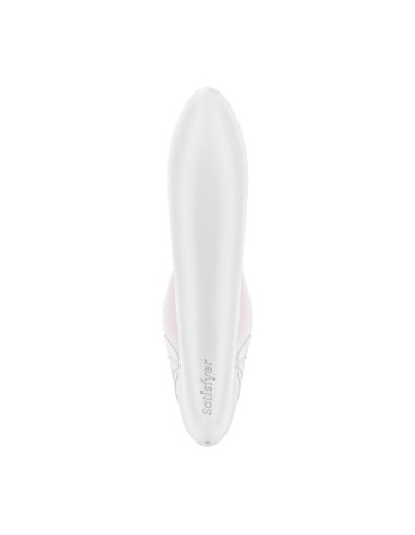 Supernova Succionador y Vibrador Super Flexible USB Blanco
