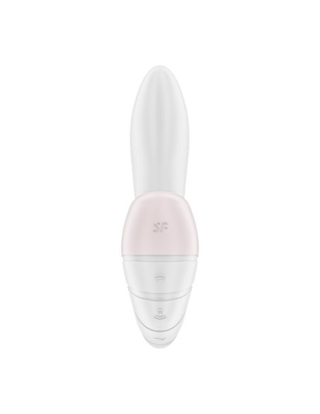Supernova Succionador y Vibrador Super Flexible USB Blanco