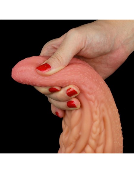 Dildo Tongue 10 Dual Layer