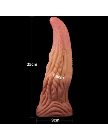 Dildo Tongue 10 Dual Layer