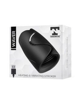 Waver Masturbador Masculino Funcion Calor y Vibracion Flexible USB Silicona 2