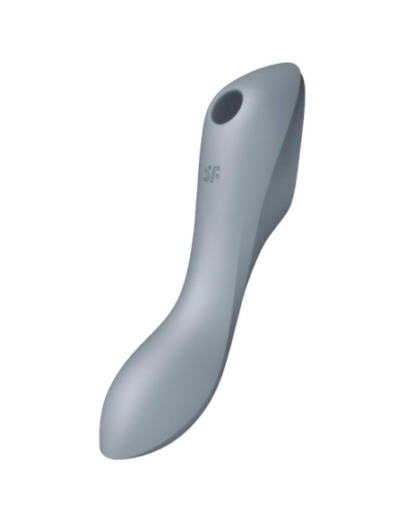 Curvy Trinity 3 Vibrador y Succionador Triple Estimulacion Bluegray