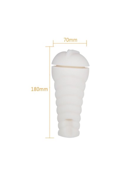 Pretty Love Masturbador Sally Blanco y Dorado