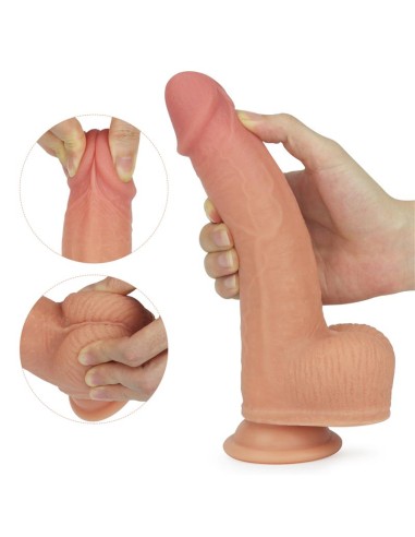 Dildo Nature Cock con Vibracion y Rotacion Anthony Natural
