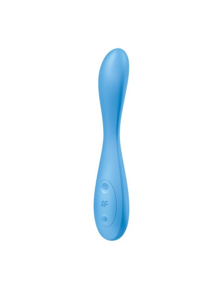 Vibrador G Spot Flex 4 con APP Satisfyer Connect Azul