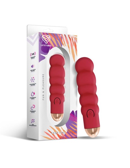Ewon Estimulador 10 Velocidades Rust Red