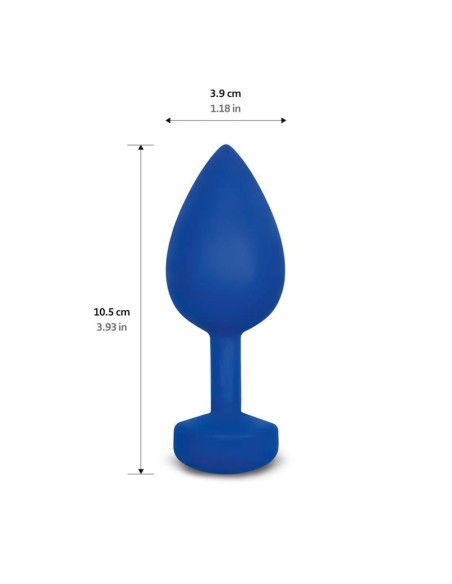 GplugLarge Plug Anal Grande Navy Blue