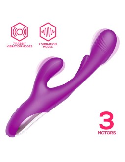 Priya Vibrador con Lengua con Movimiento Flipping 2