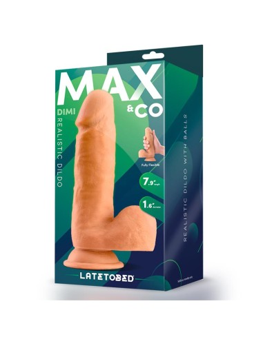 Dimi Dildo Realista con Testiculos 79 Natural