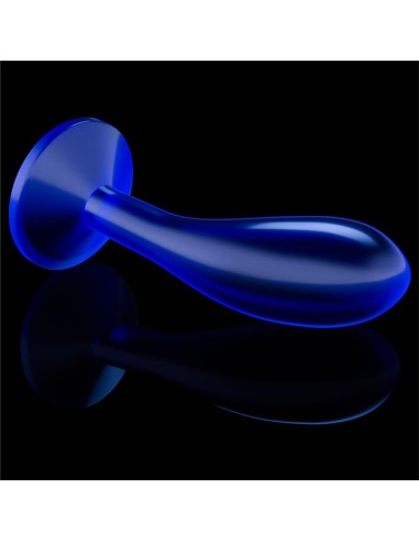 Plug Anal Flawless Azul Transparente 6