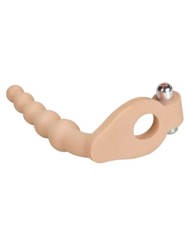 Estimulador Anal The Ultra Soft Bead 65 con Vibracion Natural