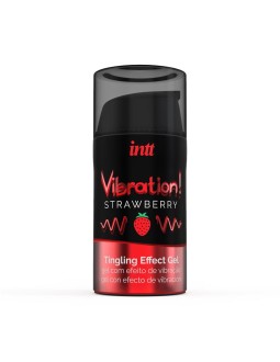 Vibrador Liquido Efecto Calor Aroma Fresa 15 ml 2