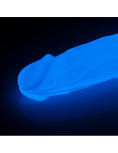 Dildo Lumino 75 Luz Azul
