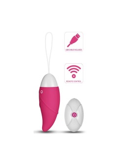 Huevo Vibrador iJoy Control Remoto USB Rosa 2