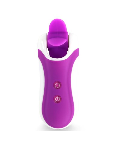 Clitella Estimulador Sexo Oral con Accesorios Purpura