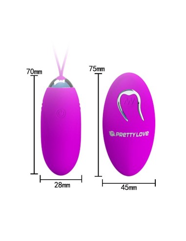 Huevo Vibrador Control Remoto Jenny