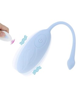 Huevo Vibrador con Control Remoto Azul 2