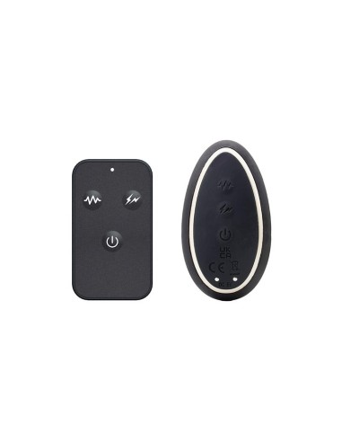 Masajeador Prostatico con Electro Shock y Vibracion con Control Remoto