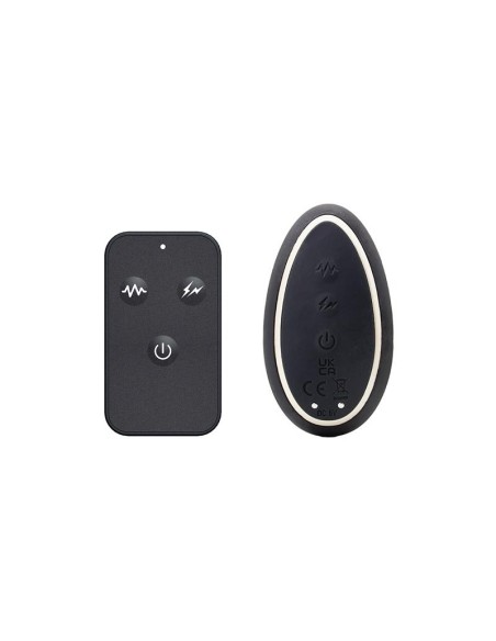 Masajeador Prostatico con Electro Shock y Vibracion con Control Remoto