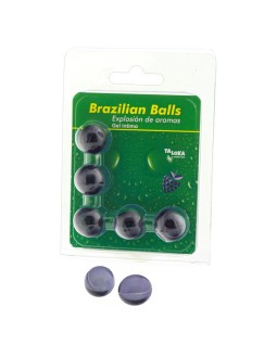 Set 5 Brazilian Balls Explosion Aroma Frutas Bosque